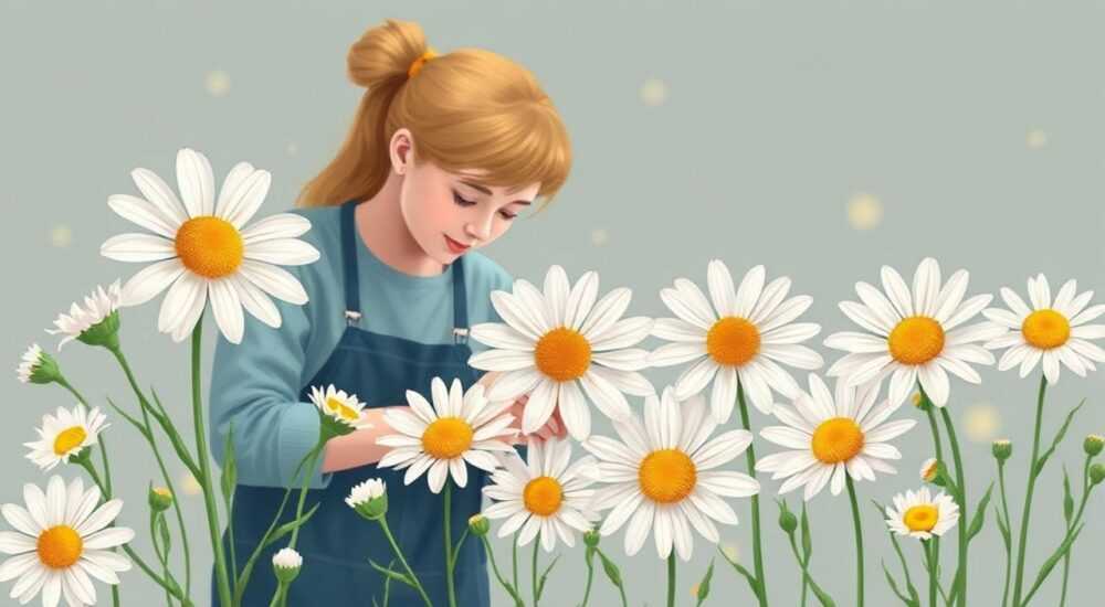 Как сделать ромашки из изолона для светильника