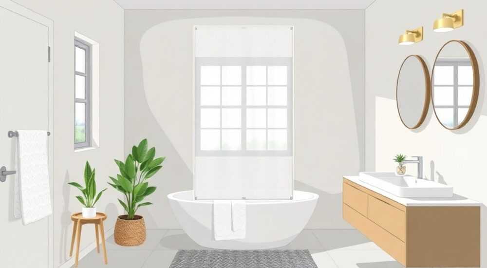 Как сделать ширму для ванной своими руками