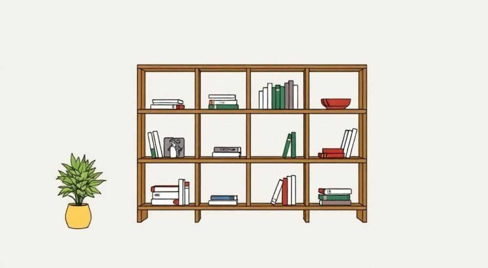 Как сделать стеллаж для книг своими руками варианты и схемы