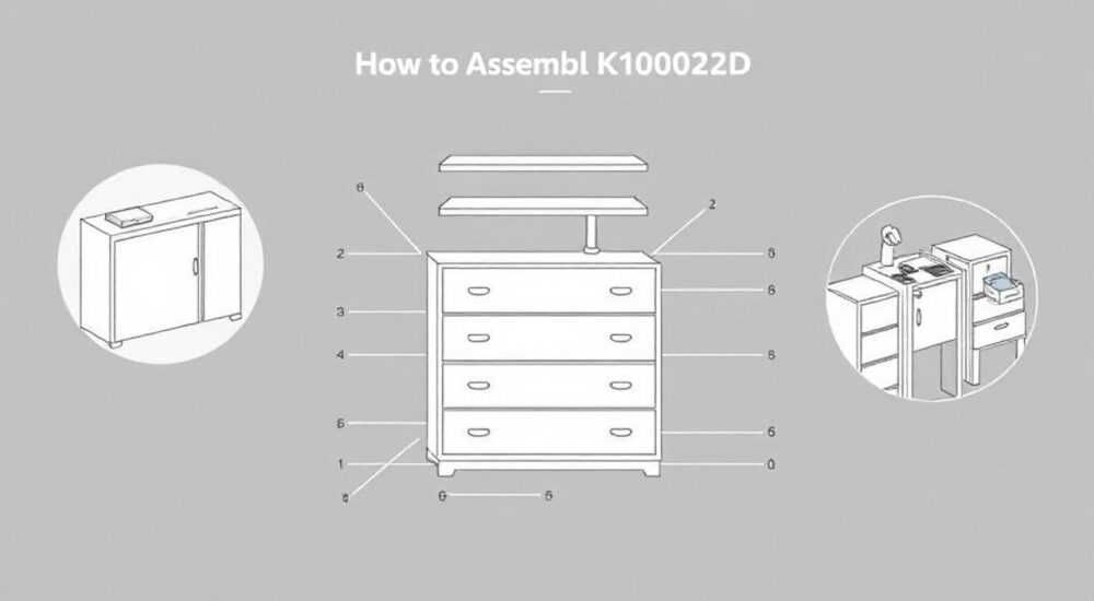 Как собрать комод к10002d