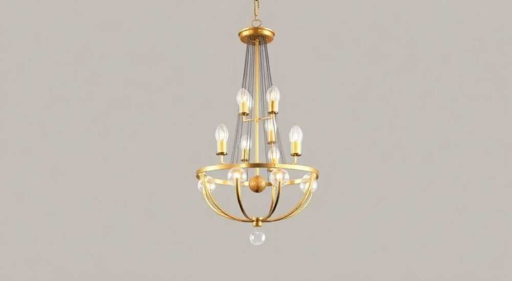 Как собрать люстру rilon lighting