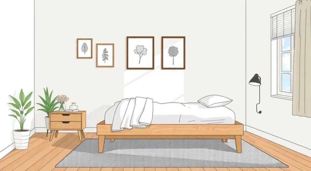 Как собрать односпальную кровать in room