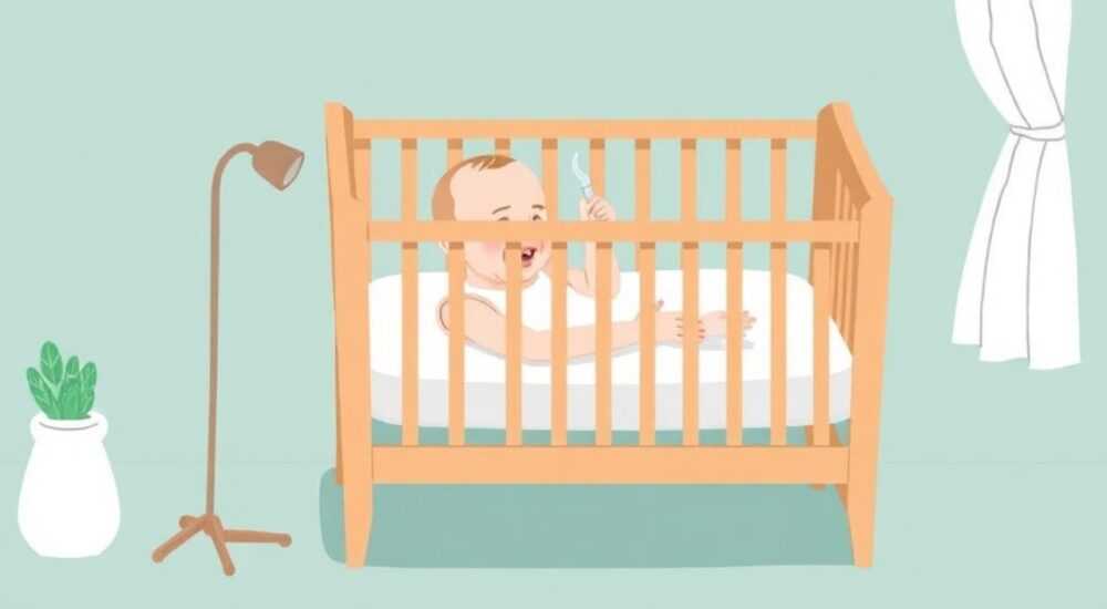 Как убрать палки с детской кровати
