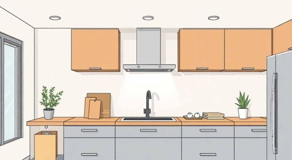 Как установить экран на кухонный гарнитур