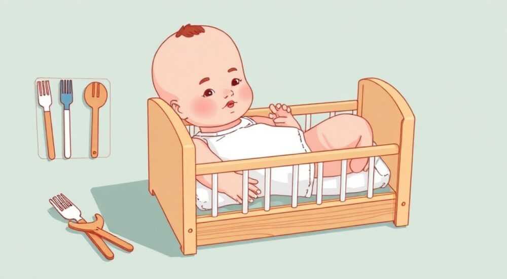 Как вставить палочки в детской кровати лель