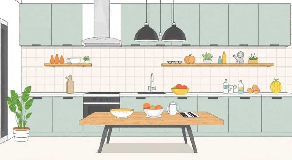Как зафиксировать раскладывающуюся столешницу на кухонном столе