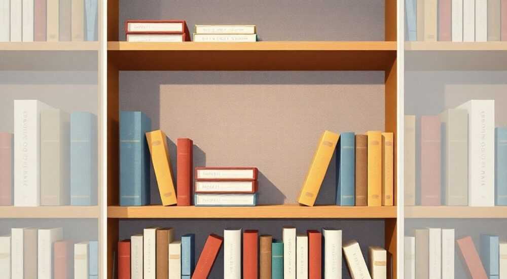 Как защитить книги от пыли в открытом стеллаже
