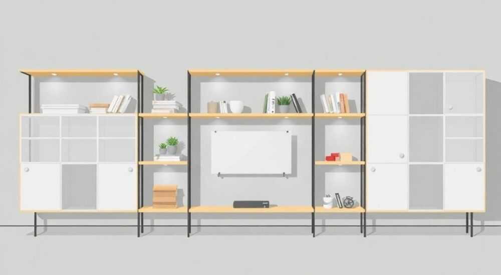 Какие стеллажи