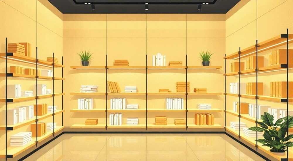 Какие стеллажи в магазине именуются золотыми