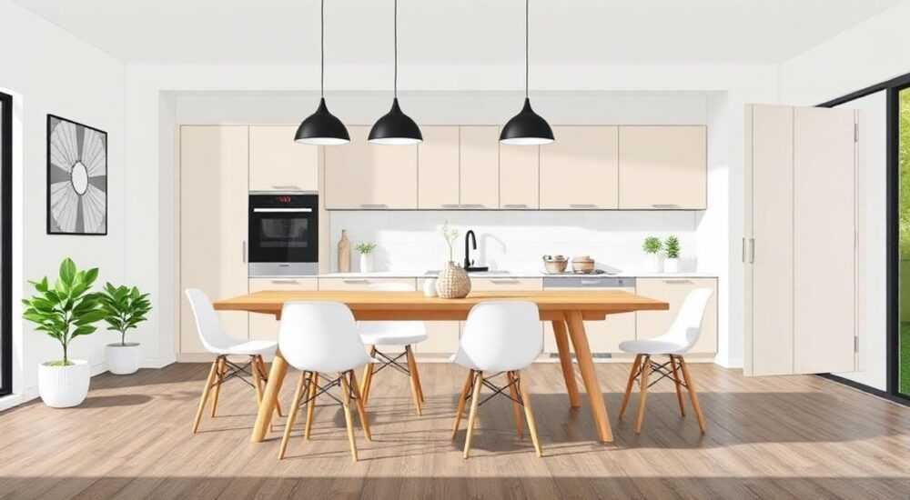 Какие столы и стулья сейчас в моде для кухни фото