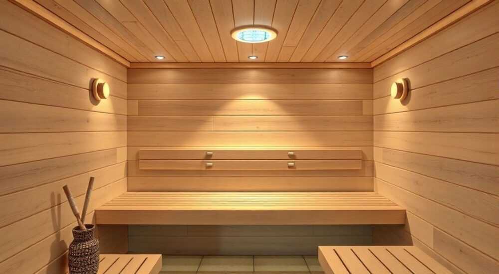 Какие светильники ставить в сауну