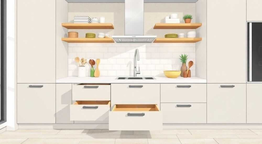 Какие ящики необходимы в кухонном гарнитуре