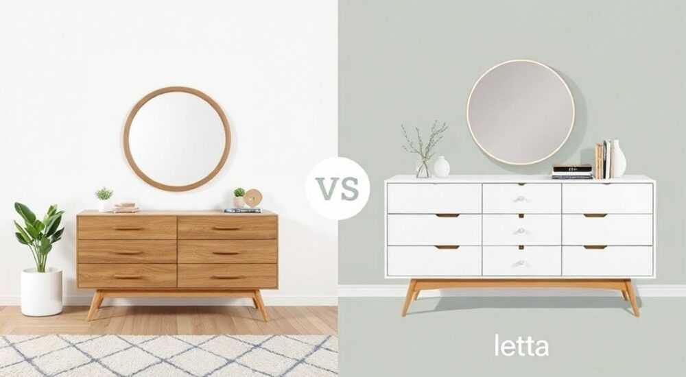 Какой лучше комод nik mebel или letta