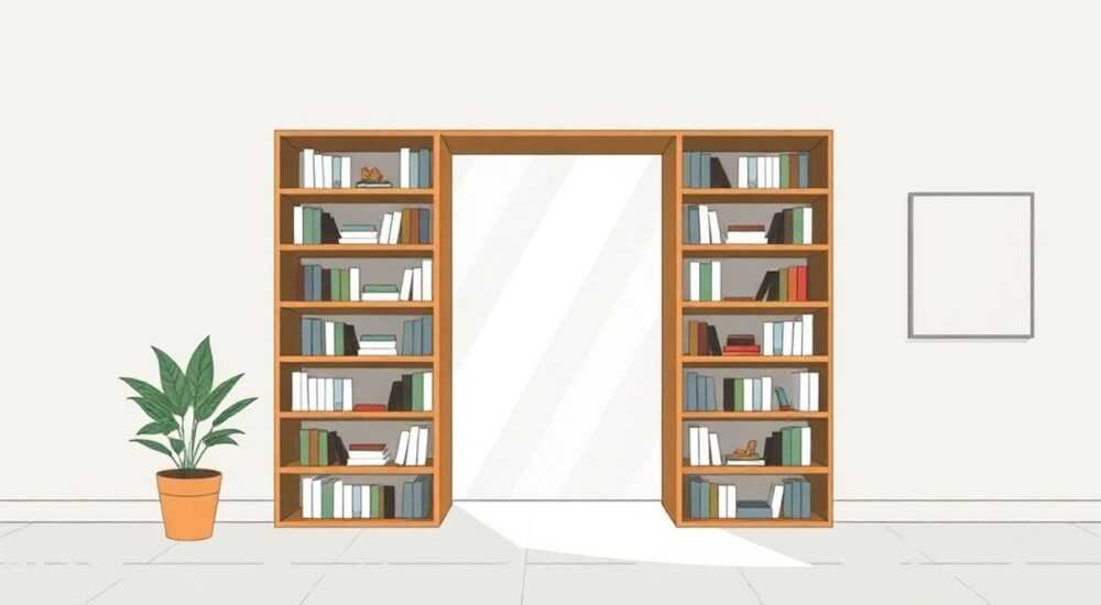 Какой предмет является порталом книжный стеллаж