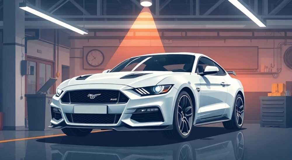 Какой светильник в яму автосервиса