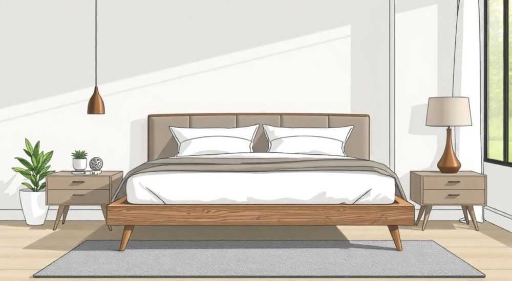 Какой высоты должна быть двуспальная кровать