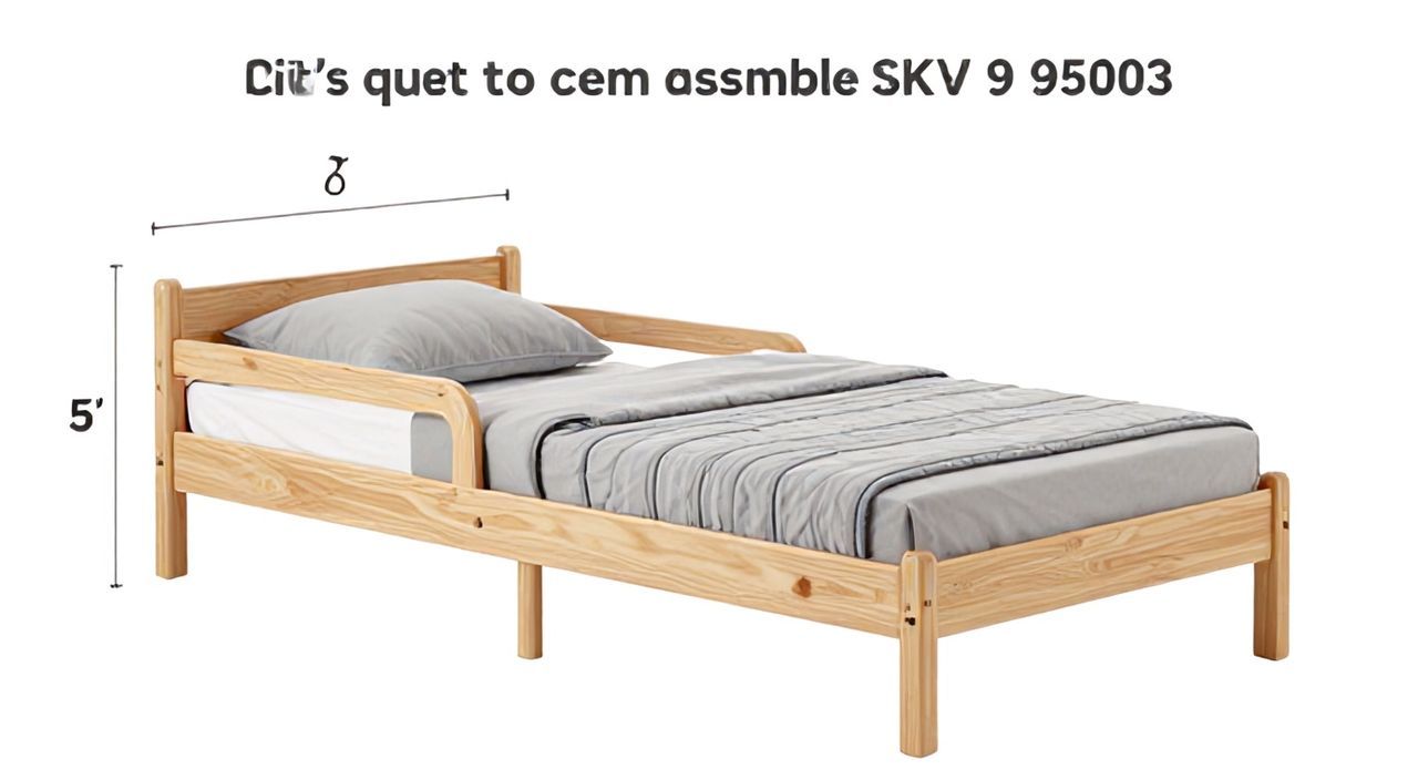 Кровать детская скв 9 95003х как собрать