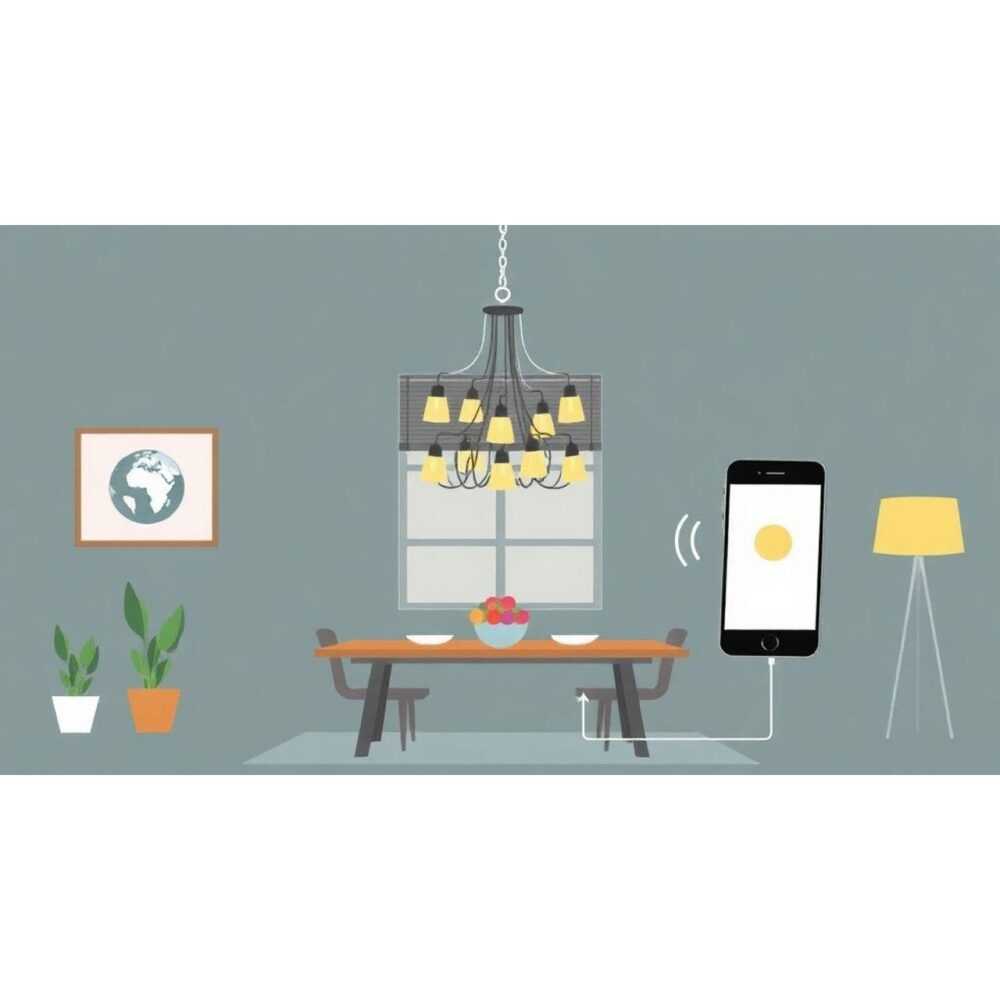 lamp smart pro как подключить люстру к телефону