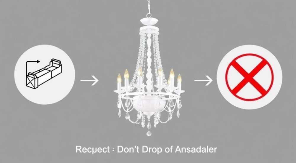 Люстра fragile keep dry don t drop как собрать