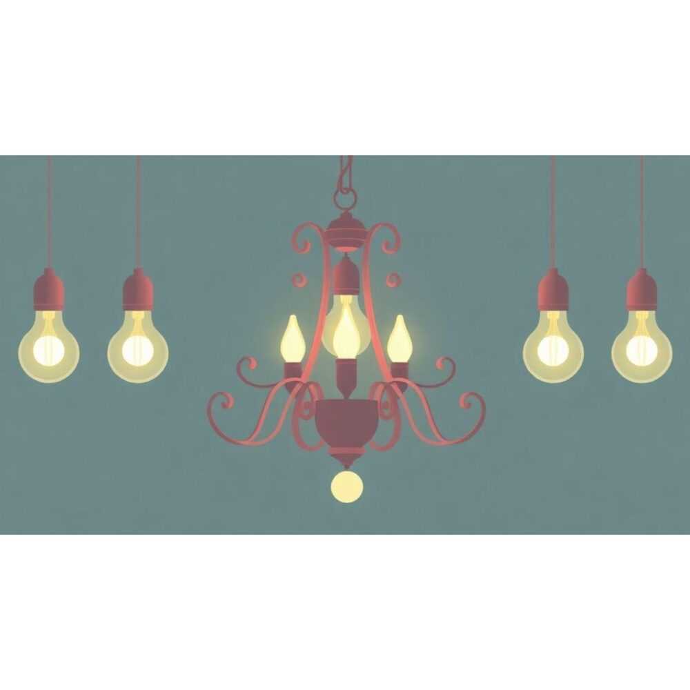 Почему моргают лампочки в люстре