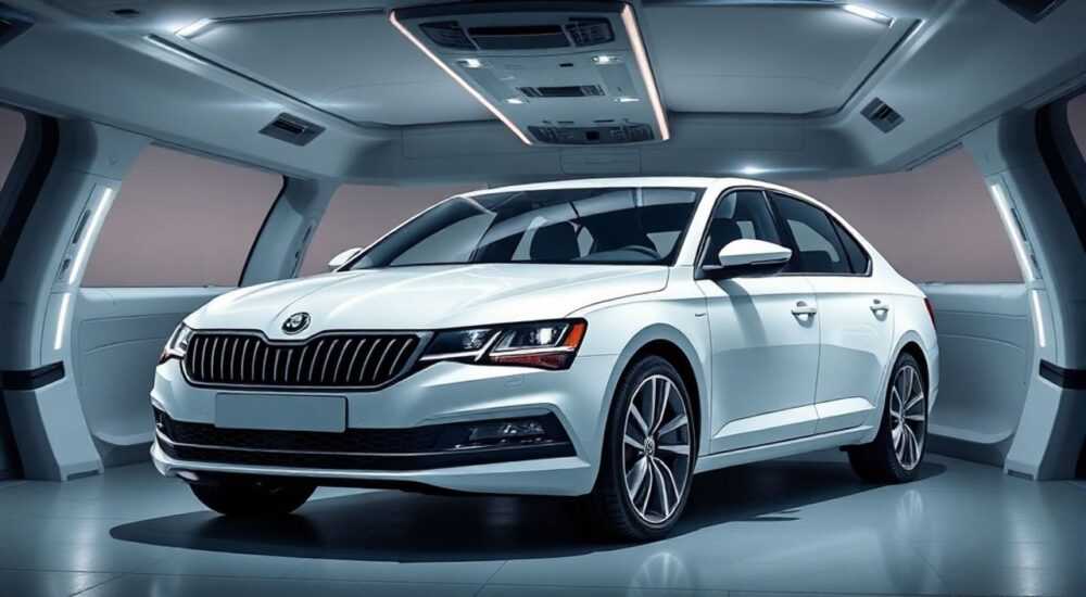skoda octavia 4 как отключить светильники салона