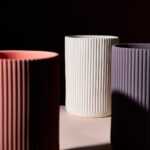 Ваза Strips Wide — Snow white (Shapes & Shades)