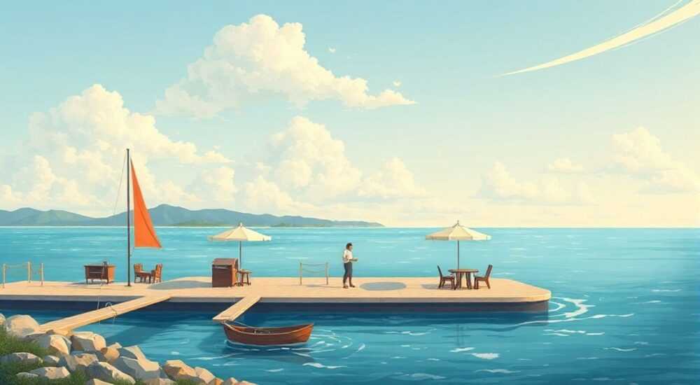 Беседки как на море