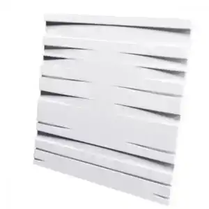 Гипсовая 3D панель BRASH platinum глянцевое покрытие М-0083-pl
