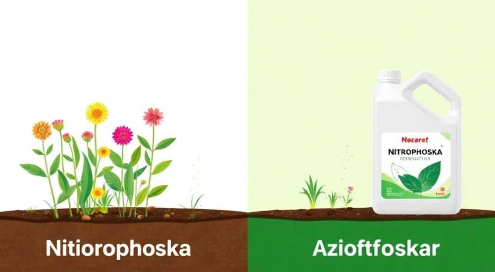 Чем отличается нитрофоска от азофоски удобрение