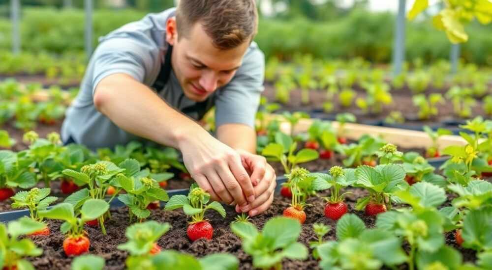 Чем подкормить клубнику рассаду ботву зелень