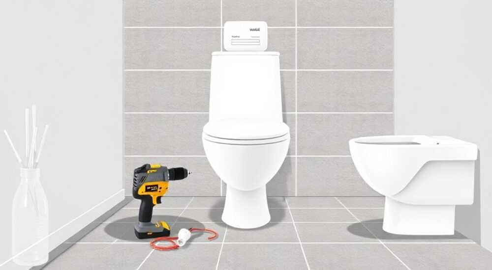 Чем просверлить напольную плитку под унитаз