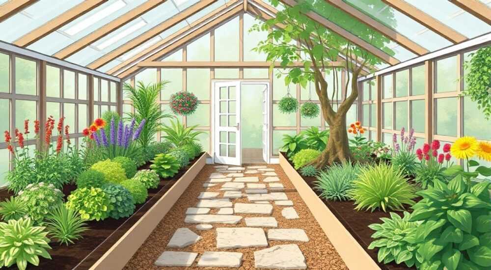 Чем в теплице сделать дорожки между грядками