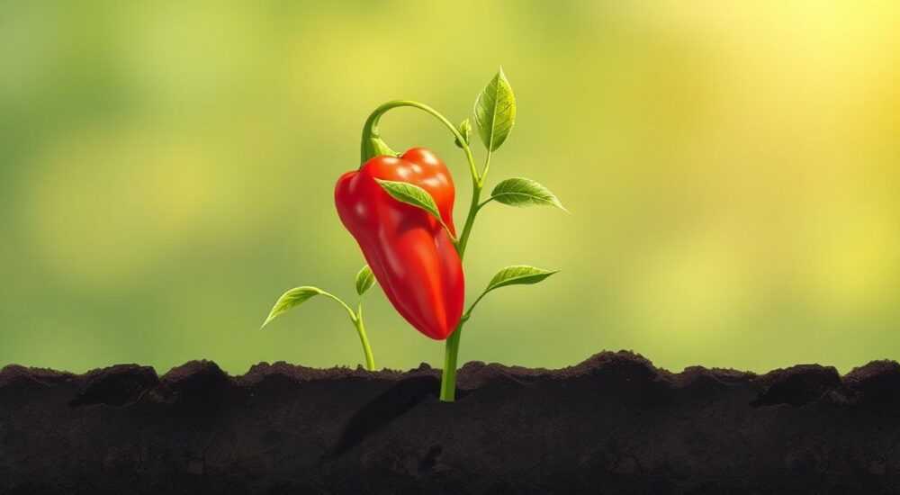 Через сколько дней прорастает перец на рассаду
