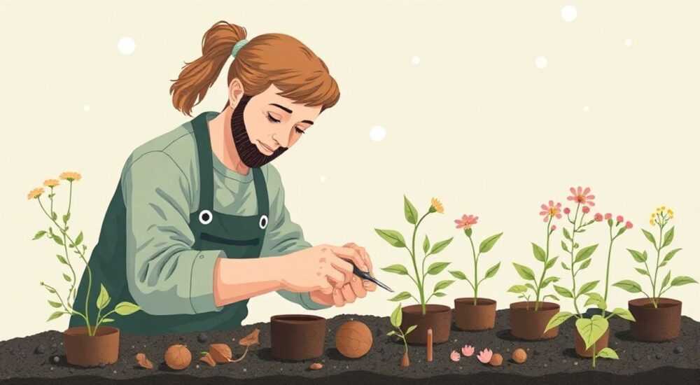 Что делать с саженцами в январе