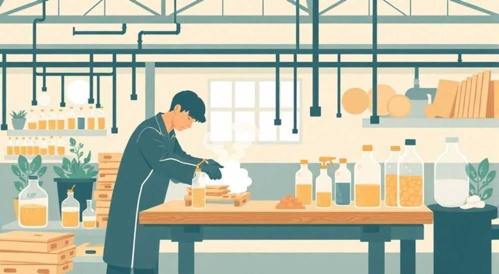 Что получают из дерева при химической обработке