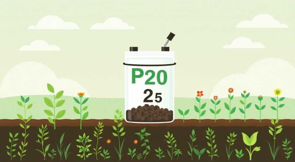 Что такое p2o5 в удобрении