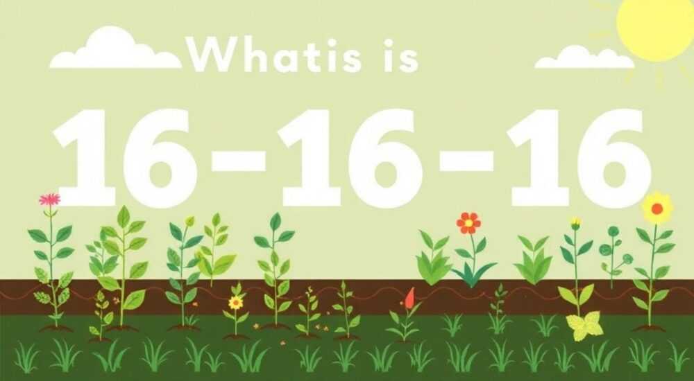Что за удобрение 16 16 16