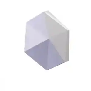 Гипсовая 3D панель CUBE Ex2 platinum глянцевое покрытие E-0030-2
