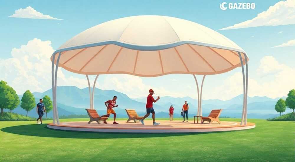 Для чего нужна беседка в спортивном туризме
