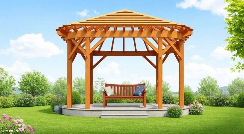 Где купить для беседки из дерева решетки