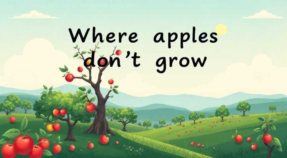 Где не растут яблони