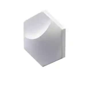 Гипсовая 3D панель HEKSA moon platinum глянцевое покрытие E-0007-pl