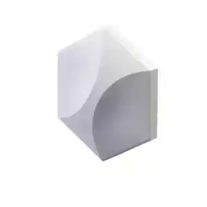 Гипсовая 3D панель HEKSA twin platinum глянцевое покрытие E-0012-pl