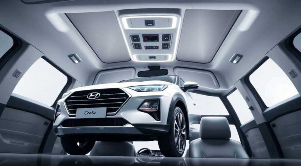 Хендай крета потолочный светильник как работает переключатель