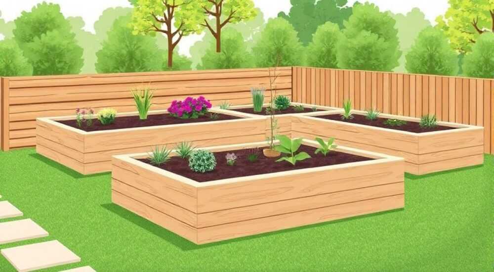 Из чего лучше сделать высокие грядки