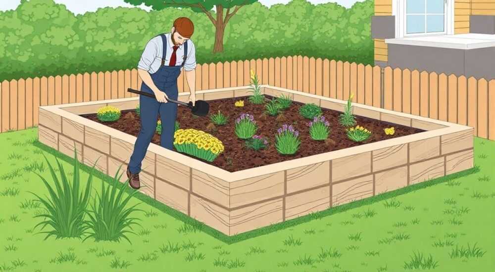 Из чего сделать бордюр для клумбы своими руками