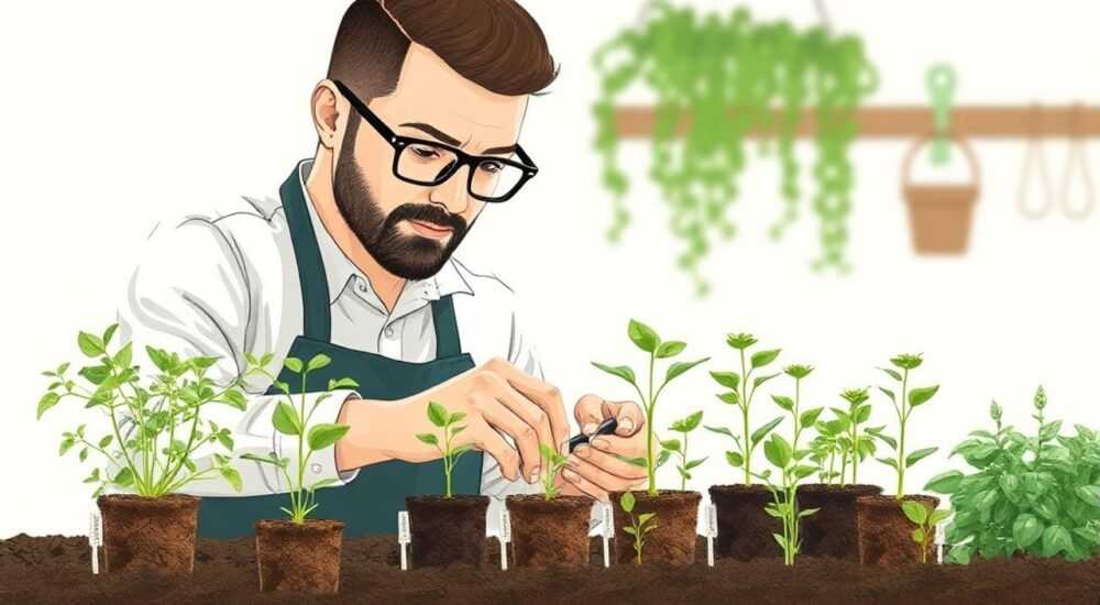Из чего сделать улитку для рассады