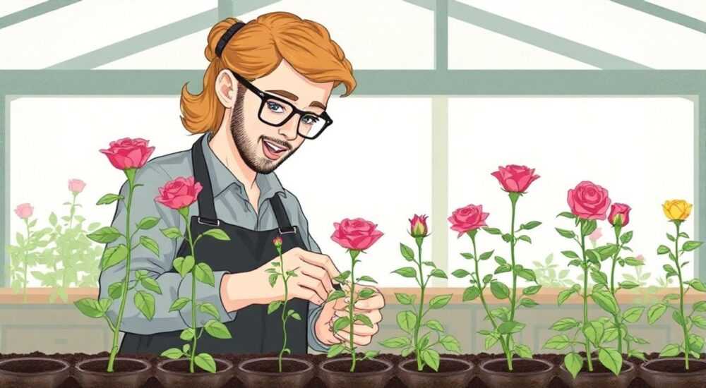 Как хранить купленный саженец розы