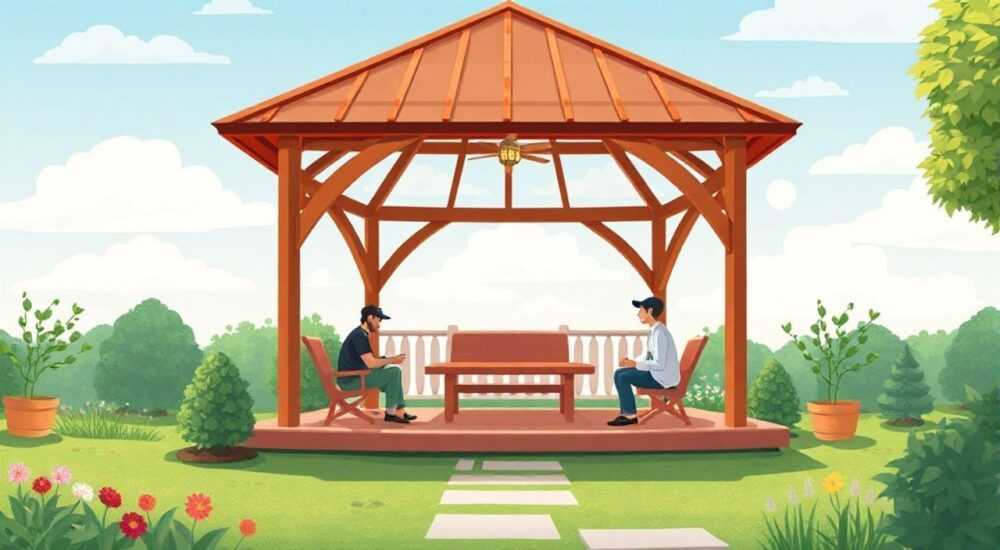 Как играть в игры в беседке