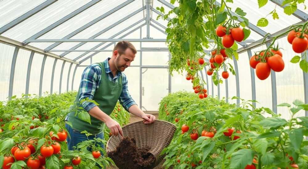 Как мульчировать помидоры в теплице
